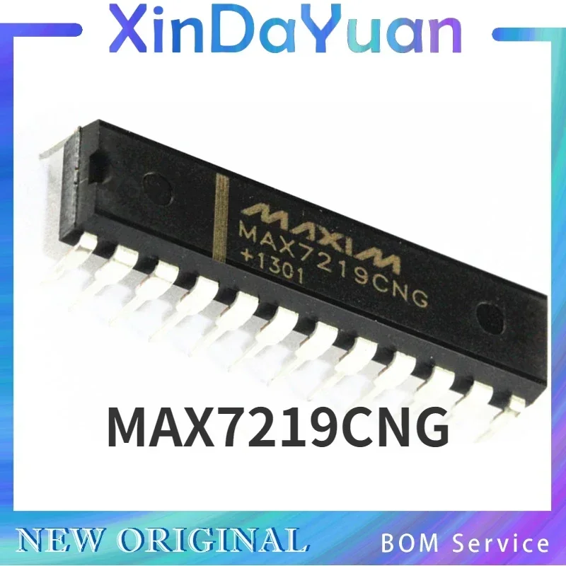 10pcs MAX7219 DIP-24 MAX7219CNG NRF24L01P Display Driver