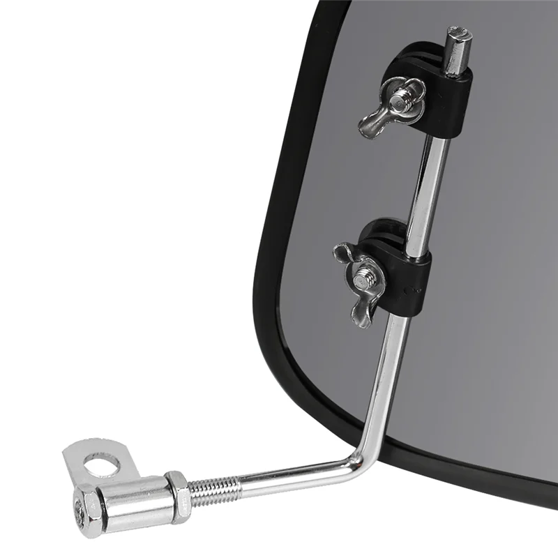 General Motorcycle Retro Modified Oval Gray Windshield Suitable for New Continent Honda S07 NIU Electric Car