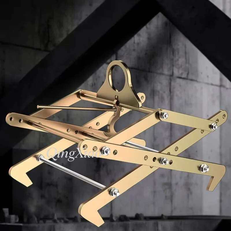 Stone Lifting Clamp Lifting Tongs Four Point Balanced Lifting Fixture For Marble Granite Slab Stone Panel Hoisting And Transport