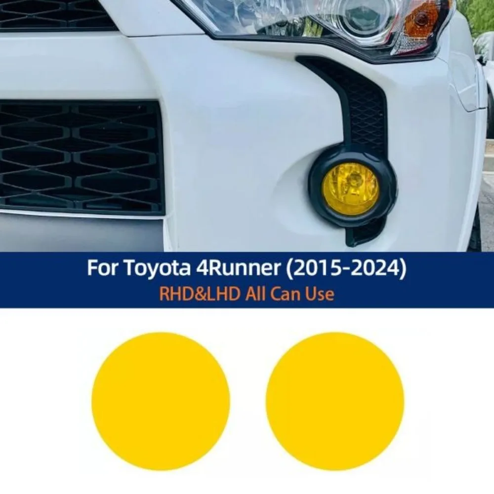 TPU Car Headlight Protective Film For Toyota 4Runner 2015-2024 PPF Transport & Smoke Anti-Scratch Auto External Accessories