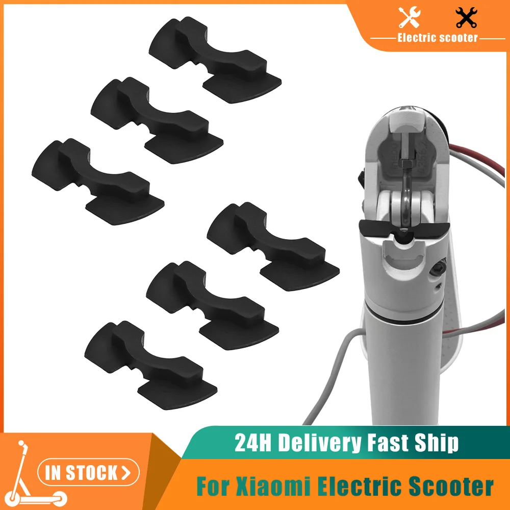 

3/6PC Front Fork Vibration Shake Avoid Damping Rubber Pad Foldin Accessories for Xiaomi Mijia M365 Electric Scooter Accessories
