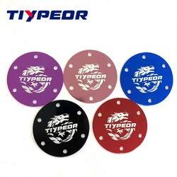 TIYPEOR High Quality Multiple Color Options Steering Wheel Horn Panel Steering Wheel Accessories Aluminum