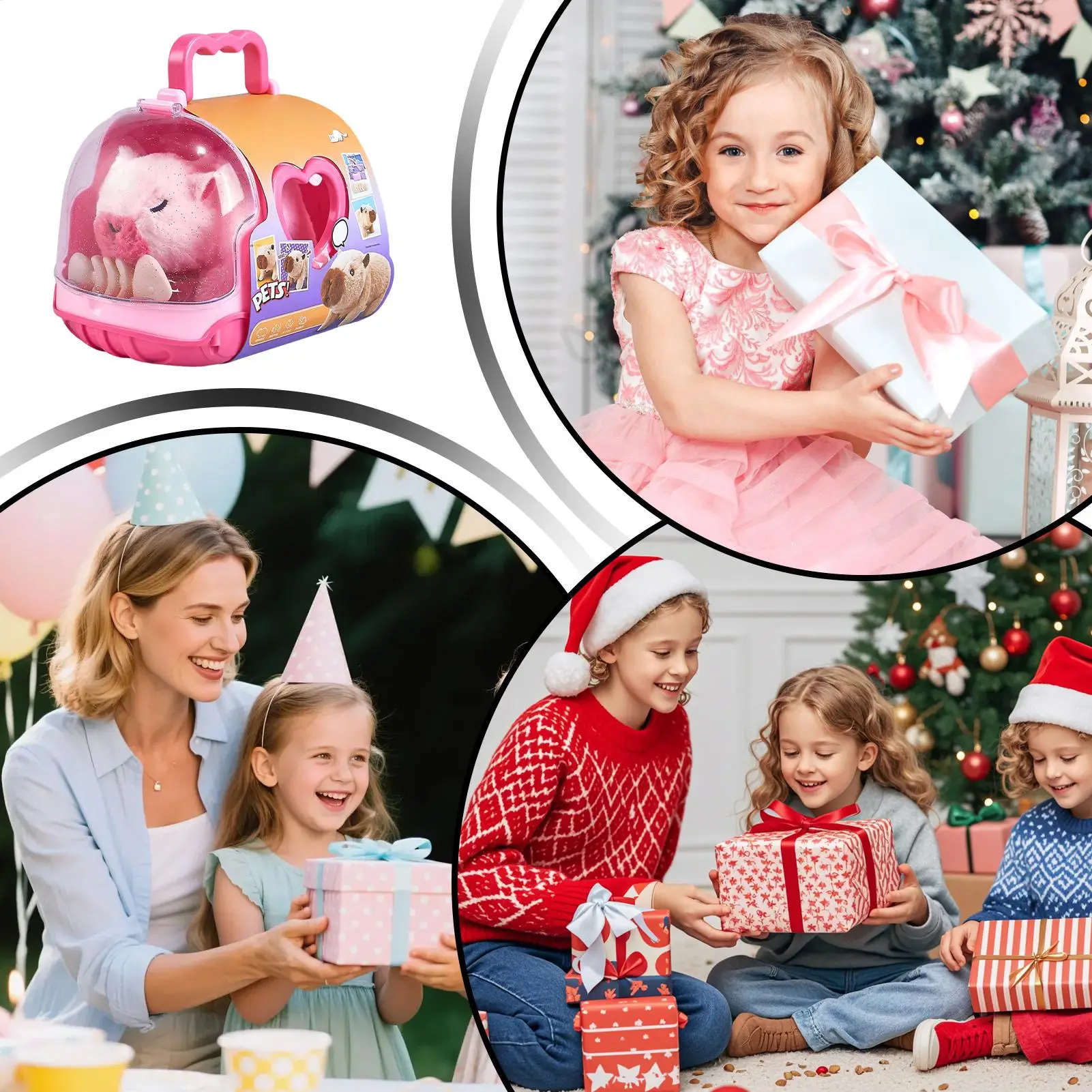 

Interactive Animal Toys Soft Electric Walking Doll Electric Cute Capybara Plush For Child Adult Youth Girl Boy House Playroom