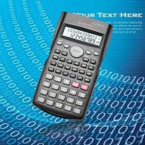 Scientific calculator with 240 functions and 2 lines screen multipurpose portable calculator for math teaching 8 Main sales calculator - №5