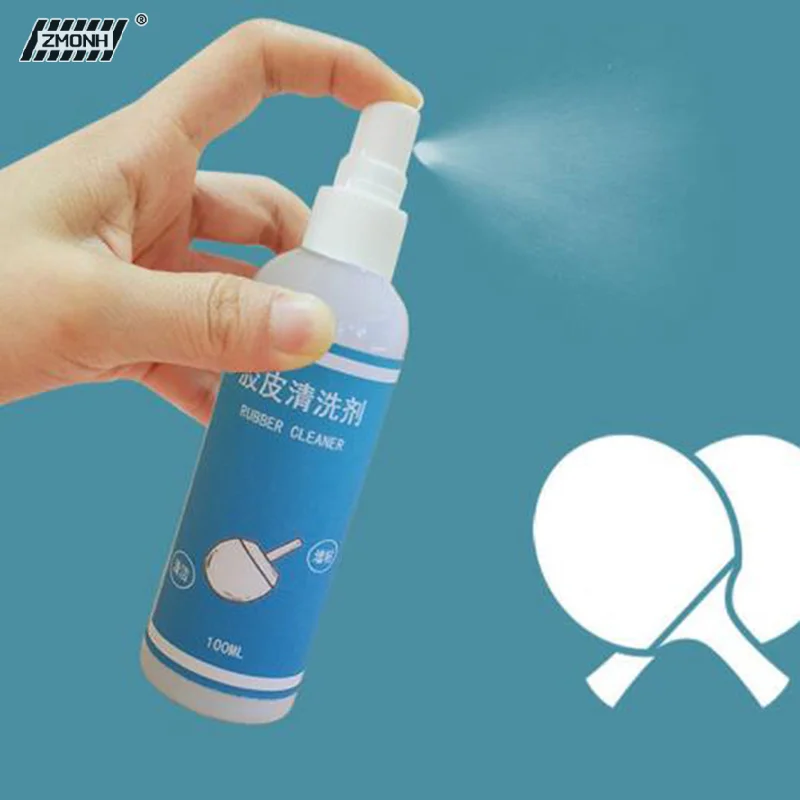 

[H]100ml Professional Rubber Cleaning Agent Tackifier For Table Tennis Racket Prevent Aging