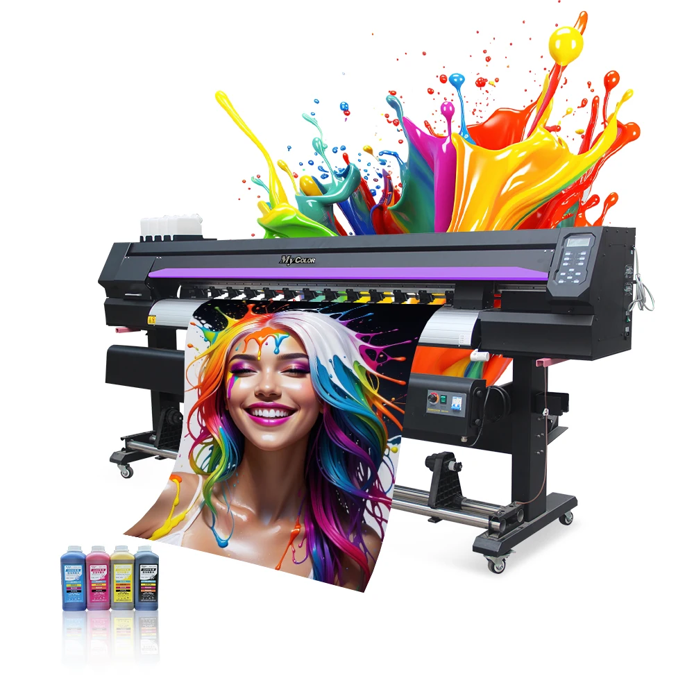 

Mycolor I3200 DX5 XP600 Inkjet Printer 1.6m 1.8m 3.2m China Plotter Large Format Poster Canvas Vinyl Wrap Eco Solvent Printer