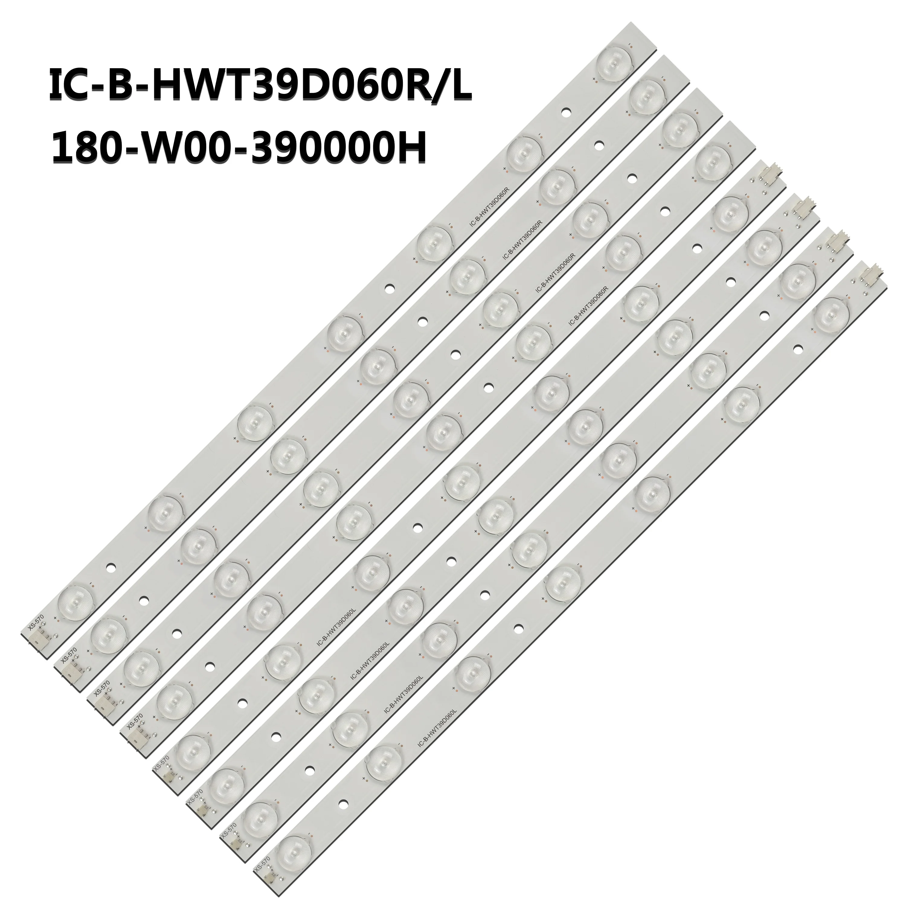 

LED backlight strip bar 14 lamp IC-B-HWT39D060L IC-B-HWT39D060R for AET39220FM 180-W00-390000H V390HJ1-P02 T390HVN01.0