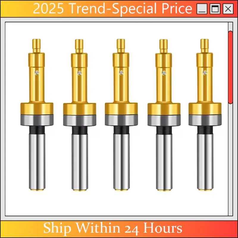 

AA64 5Pcs Edge Finder For Milling Lathe Machine Touch Point Sensor For CNC Milling Machines
