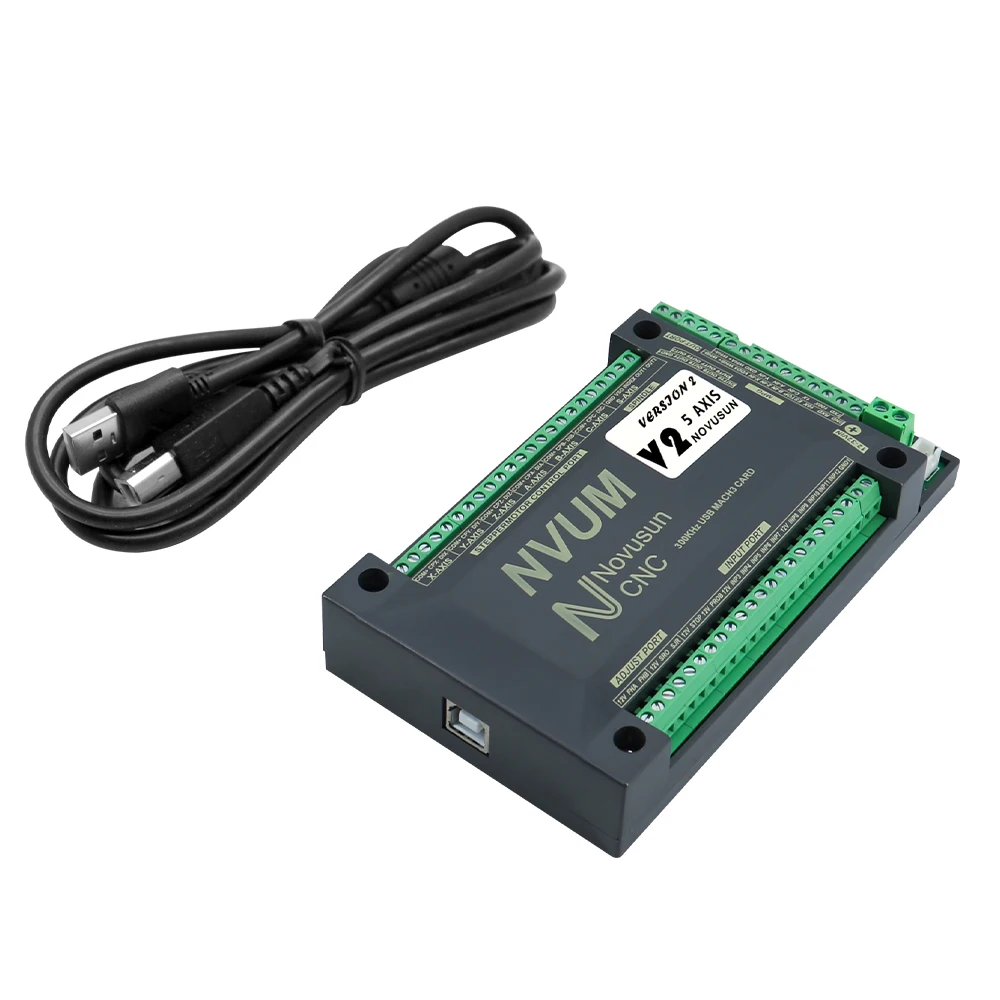 Mach3 Ethernet USB CNC Motion Control Card 300KHz 3 4 5 6 Axis V5 Breakout Board for CNC Router Engraving Machine Controller