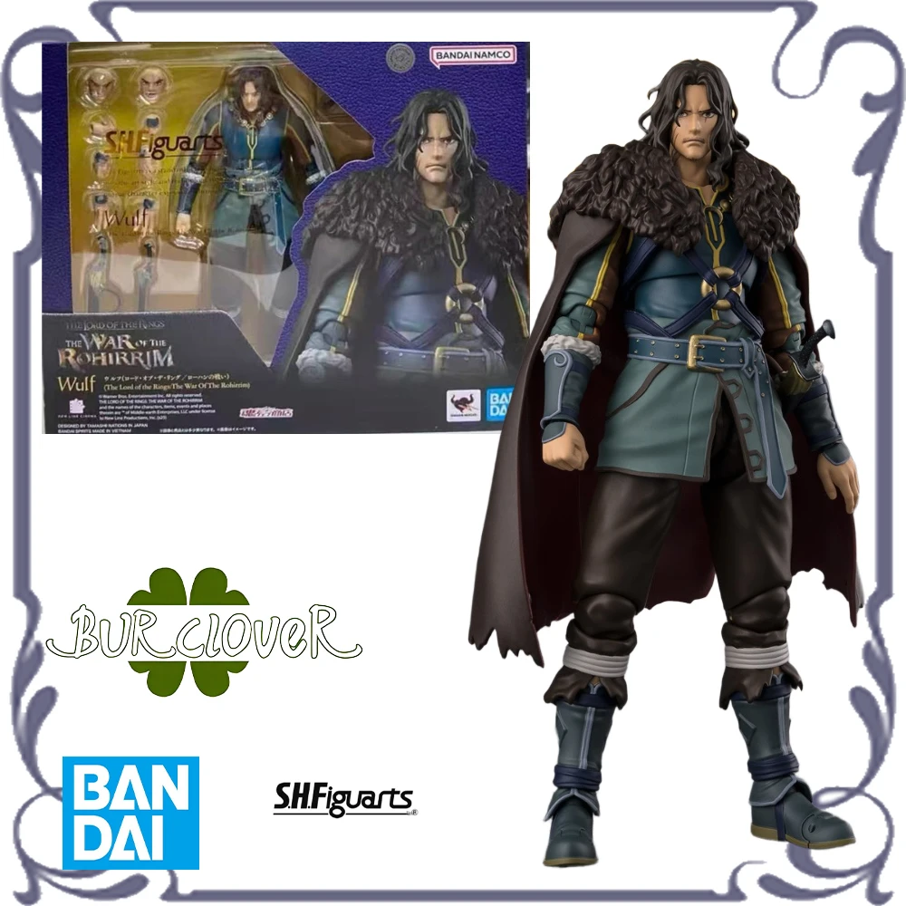 

BANDAI оригинальная серия S.H.Figuarts Wulf аниме фигурки героев модель детские игрушки подарки Коллекционные на складе