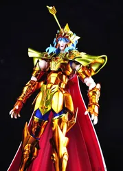 Saint Seiya Myth Cloth Sea King Poseidon Deluxe Scene Throne Cloth Arrow Helmet Accessories Supplement  Action Figure Toys