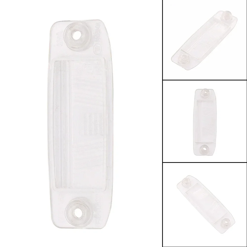 1pc Rear License Plate Lamp LENS Fits For KIA SORENTO 2011-2013 92510-2P000 925102P000 Plastic White Rear Lamp Cover Protector