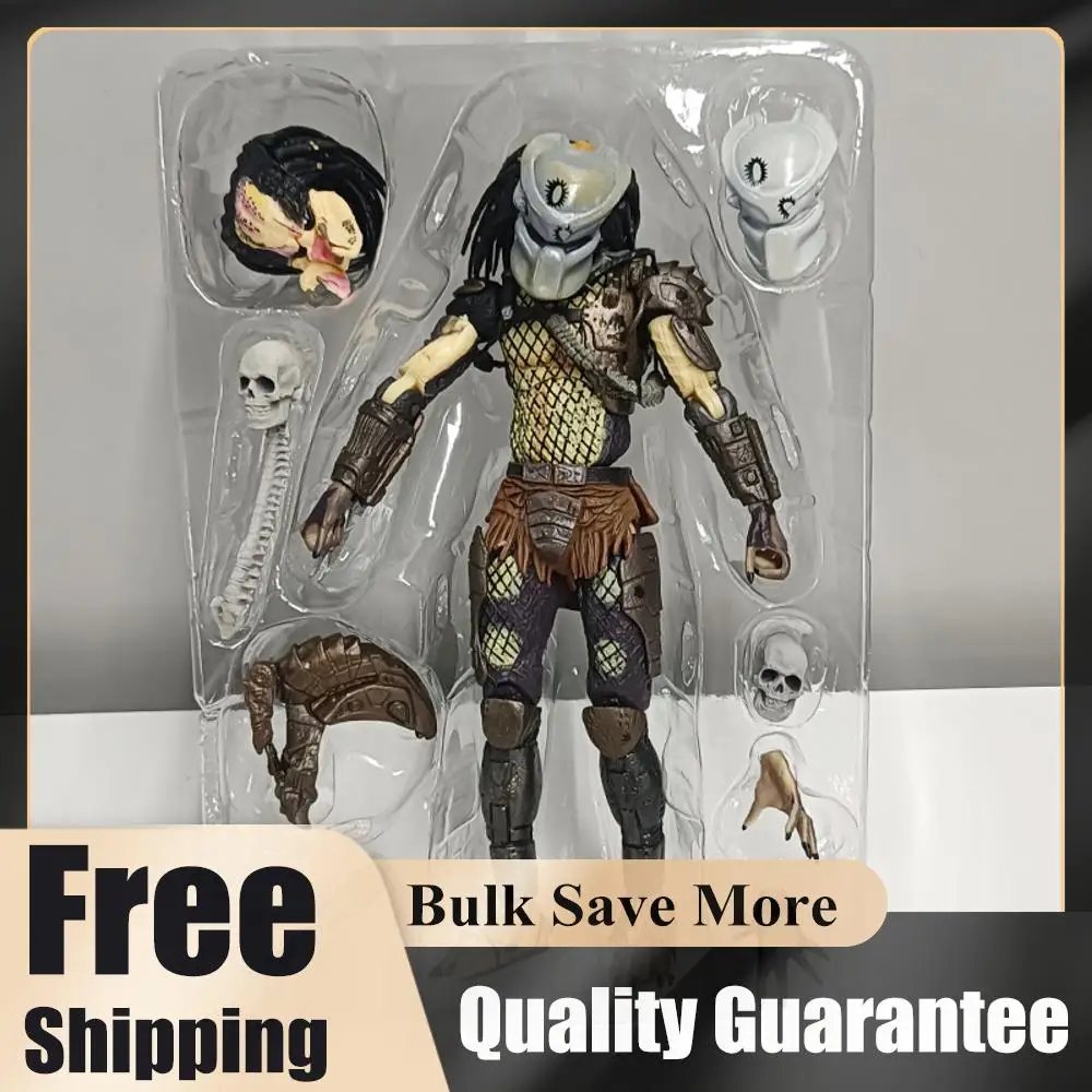 ฟิกเกอร์ NECA Predator Ultimate Shaman Elder Armored Lost Warrior Jungle Hunter Snake Vision Predator Alien ของสะสม ของเล่น ของขวัญ