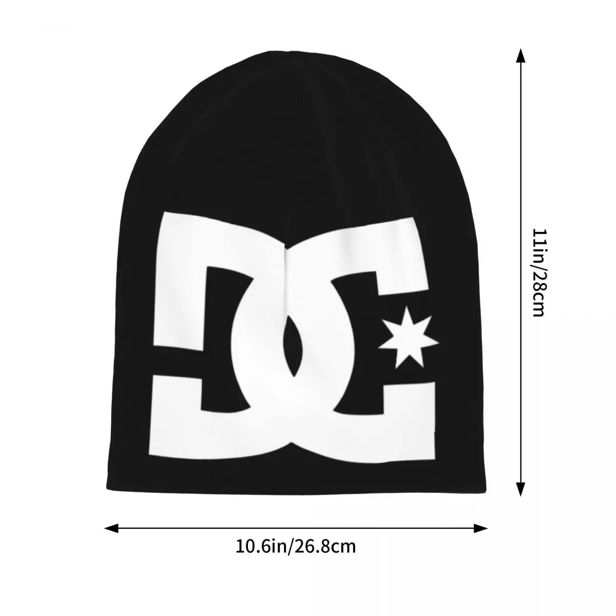 DC Shoe Co Gorro de punto cálido Gorro de hip hop Gorro Otoño Invierno Gorros al aire libre Sombreros para hombres Mujeres Adultos