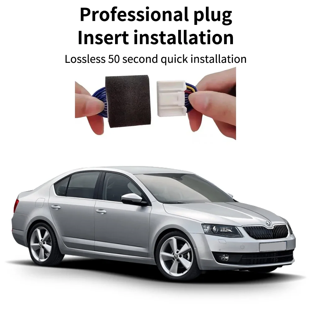 For Skoda Octavia A7 Mk3 5E 2014 2015 2016 2017 2018 2019 Recording DVR Car Front And Rear Lens HD Night Vision WiFi Accessories