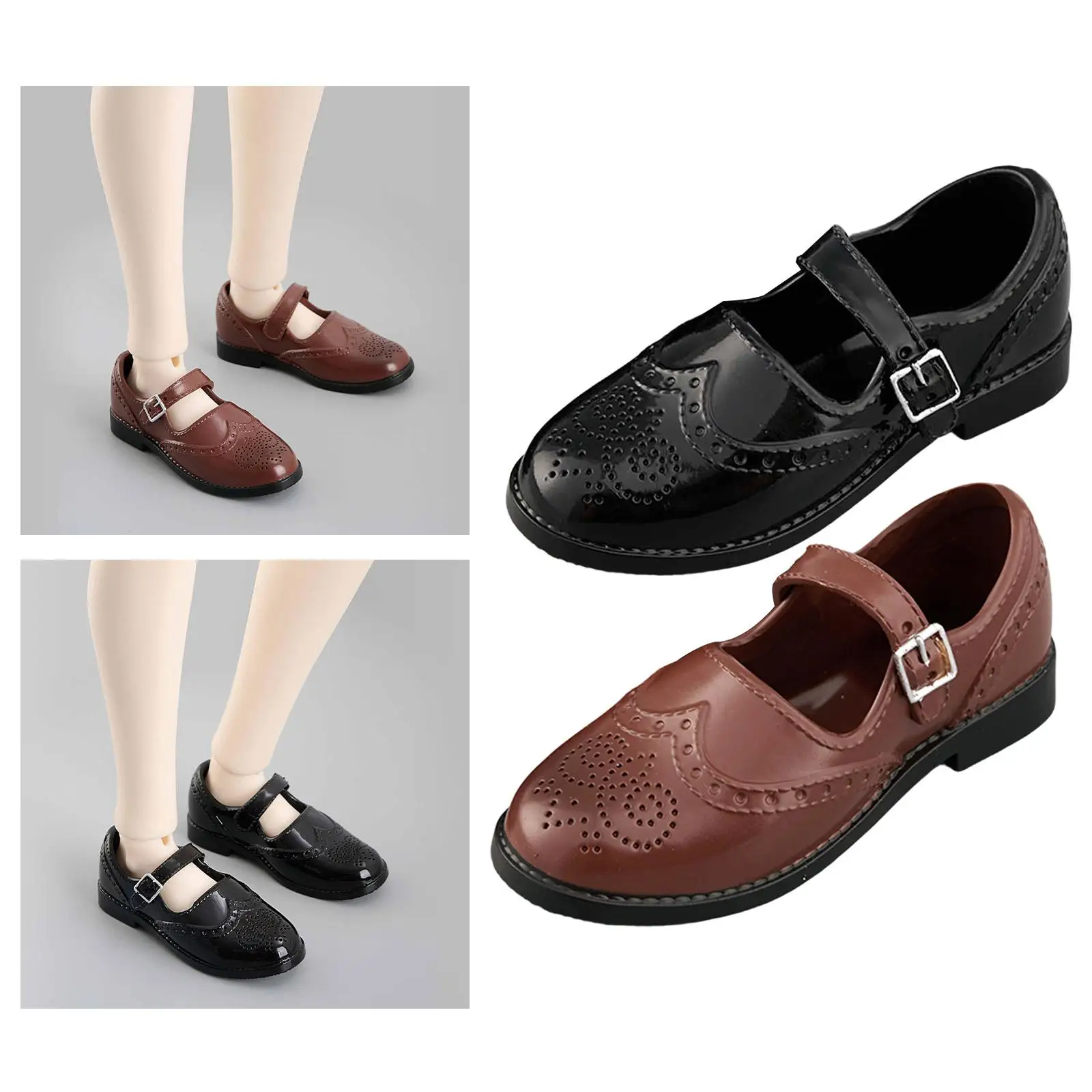 

1/4 Figure Shoes Classic Creative Portable Comfortable Mini for DIY Crafting
