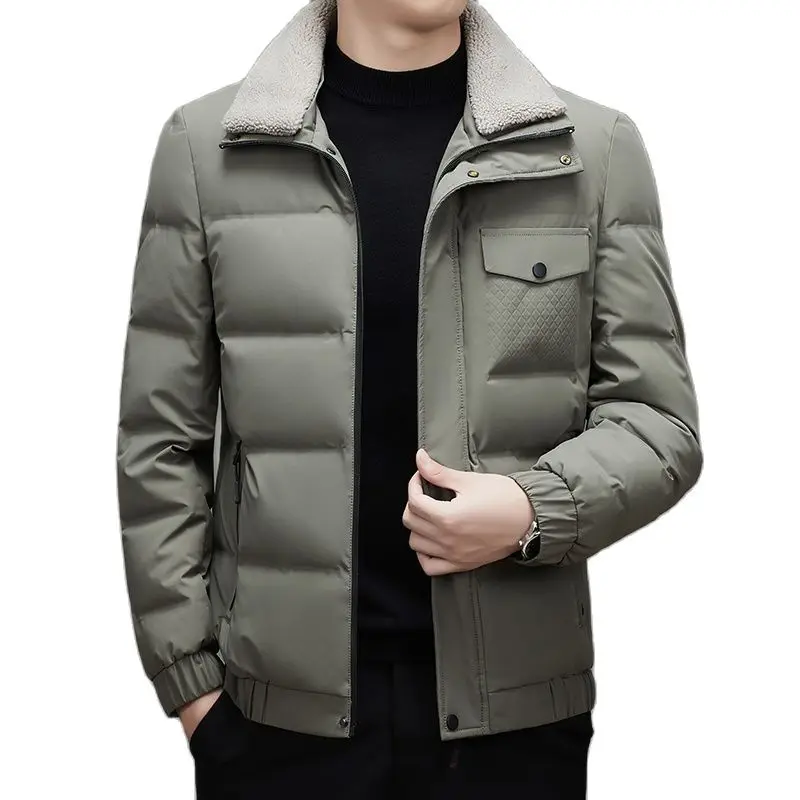 

BATMO 2023 new arrival winter high quality 90% white duck down jackets men,male warm parkas coat 9909