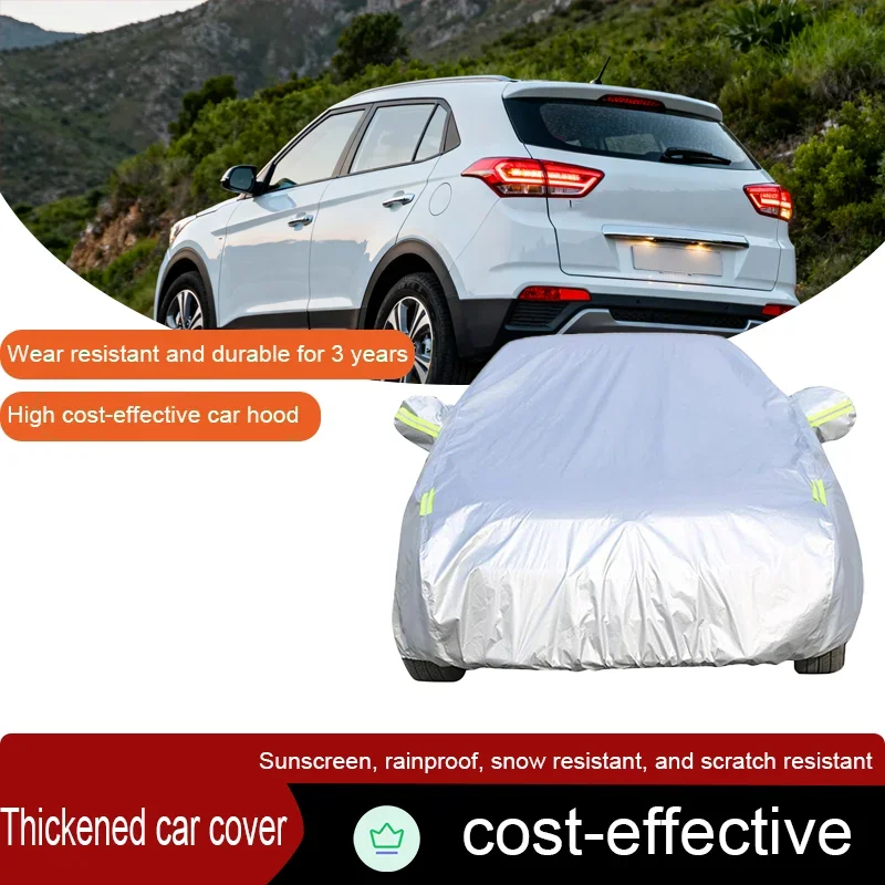 

Suitable for modern Creta Cantus ix25 full car camouflage, waterproof, sun protection, UV protection, sunshade thick car cover