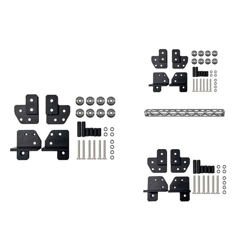 For VORON 0.2 V0.2 3D Printer Aluminum CNC X AXIS XY Joint Left/Right Upgrade Kit(B) Easy Install Easy To Use