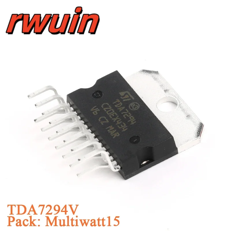 TDA7293V TDA7294V TDA7265 TDA7377 TDA2004R TDA7850 TDA7297 TDA7379 Multiwatt15 ZIP-15P Multiwatt11 Flexiwatt25 Amplifier Chip view 5