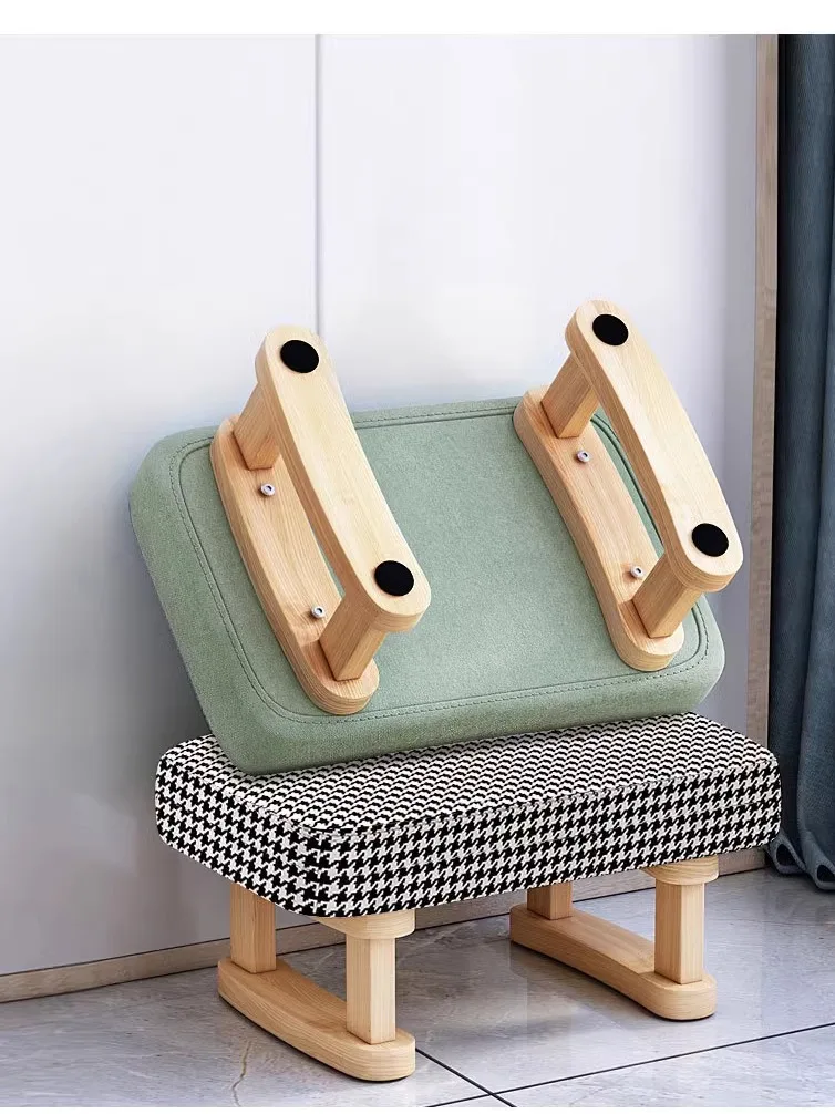 japanese-style-wooden-stool-office-footrest-detachable-and-washable-living-room-bench-slipper-stool-wood-furniture