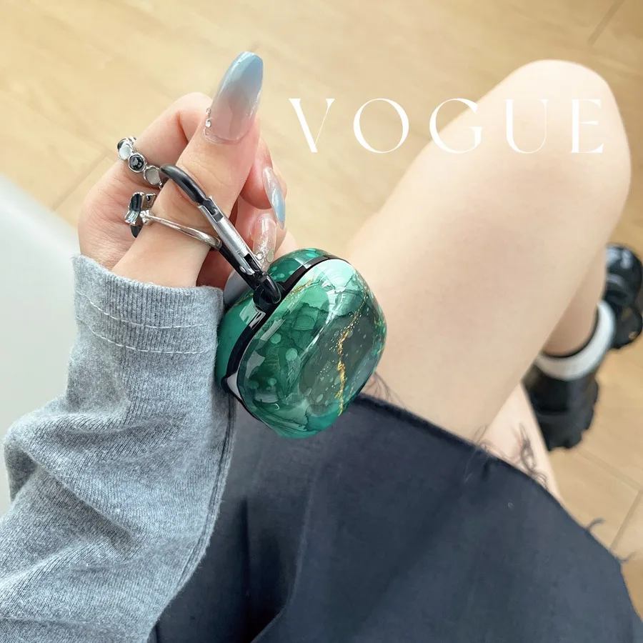 เคสสำหรับ Samsung Galaxy Buds2 Pro/ Buds live/buds Pro เคสลายหินอ่อนดอกไม้สุดหรูฝาครอบหูฟังซิลิโคนสำหรับ Galaxy 2pro