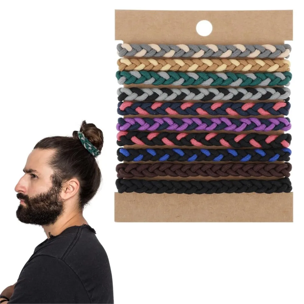 10Pcs Braided Elast…