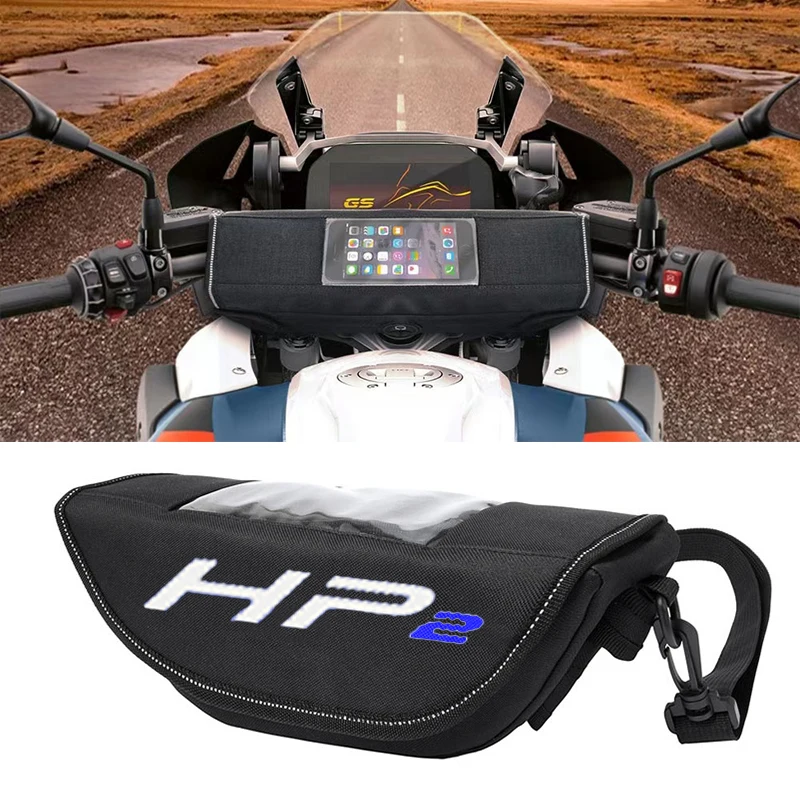 

Motorcycle Handlebar Bag Waterproof Bag Travel GPS Phone Bag storage bag For BMW HP2 EnduRo Megamoto SPORT K1300R K1600GTL