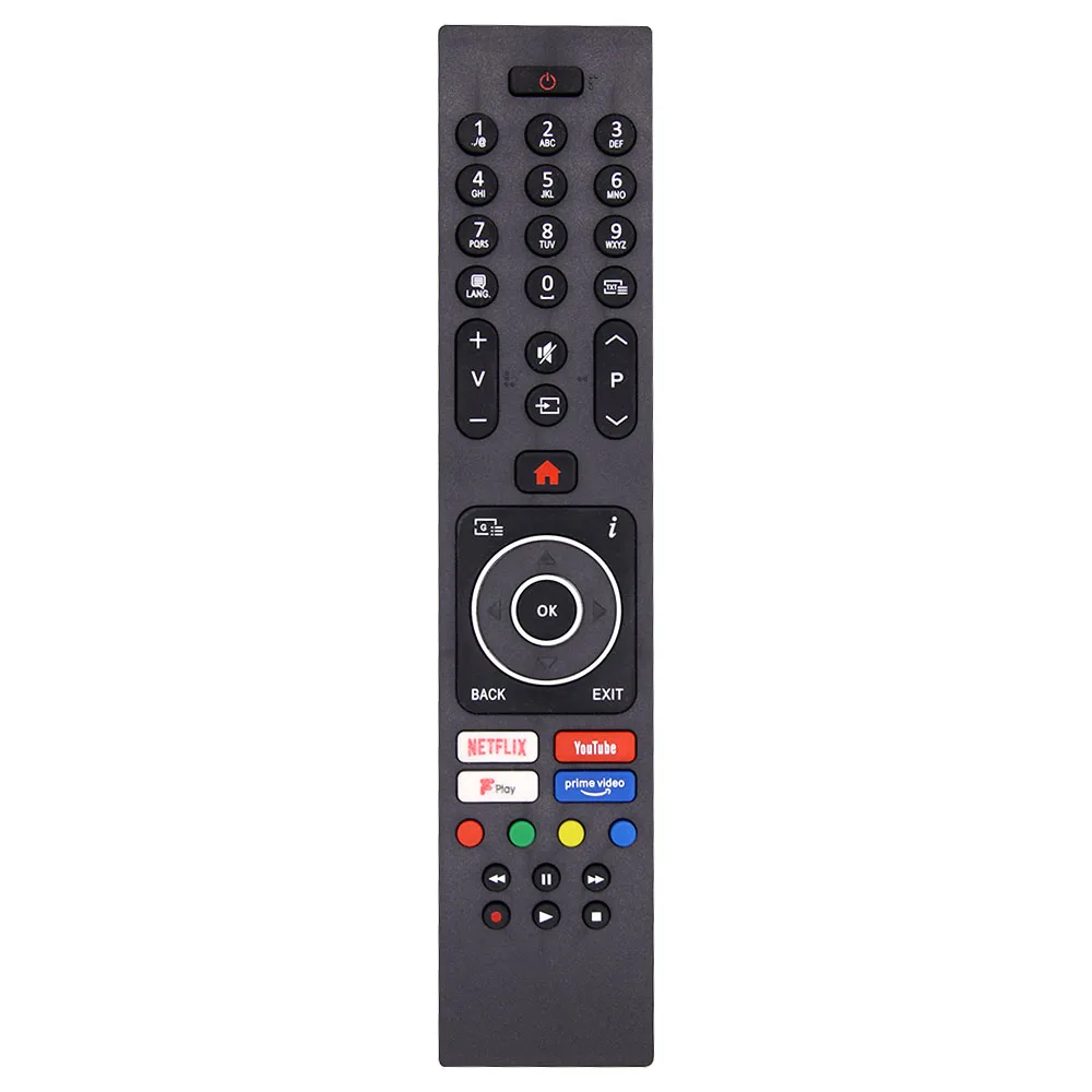 Uniwersalny pilot zdalnego sterowania RC43137P do telewizora Bush Digihome Finlux Electriq Smart TV z Netflix/Youtube/FPlay/Prime Video