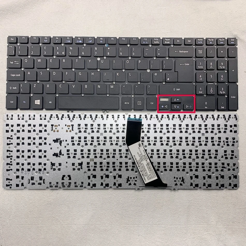 

UK Laptop Keyboard For ACER Aspire V5-572 V5-572G V5-572P V5-572PG V5-573 V5-573G V5-573P V5-573PG UK Layout -1