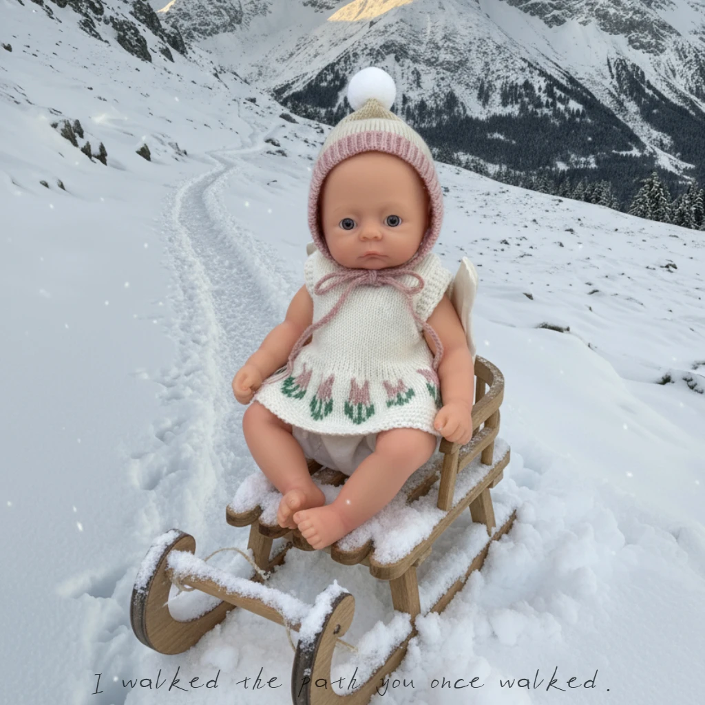 

Aizwa1 Sled Silicone Baby 10 Inch Reborn de silicona realista Reborn Doll Girl Open Eyes Handmade Soft Touch Newborn Baby Girl