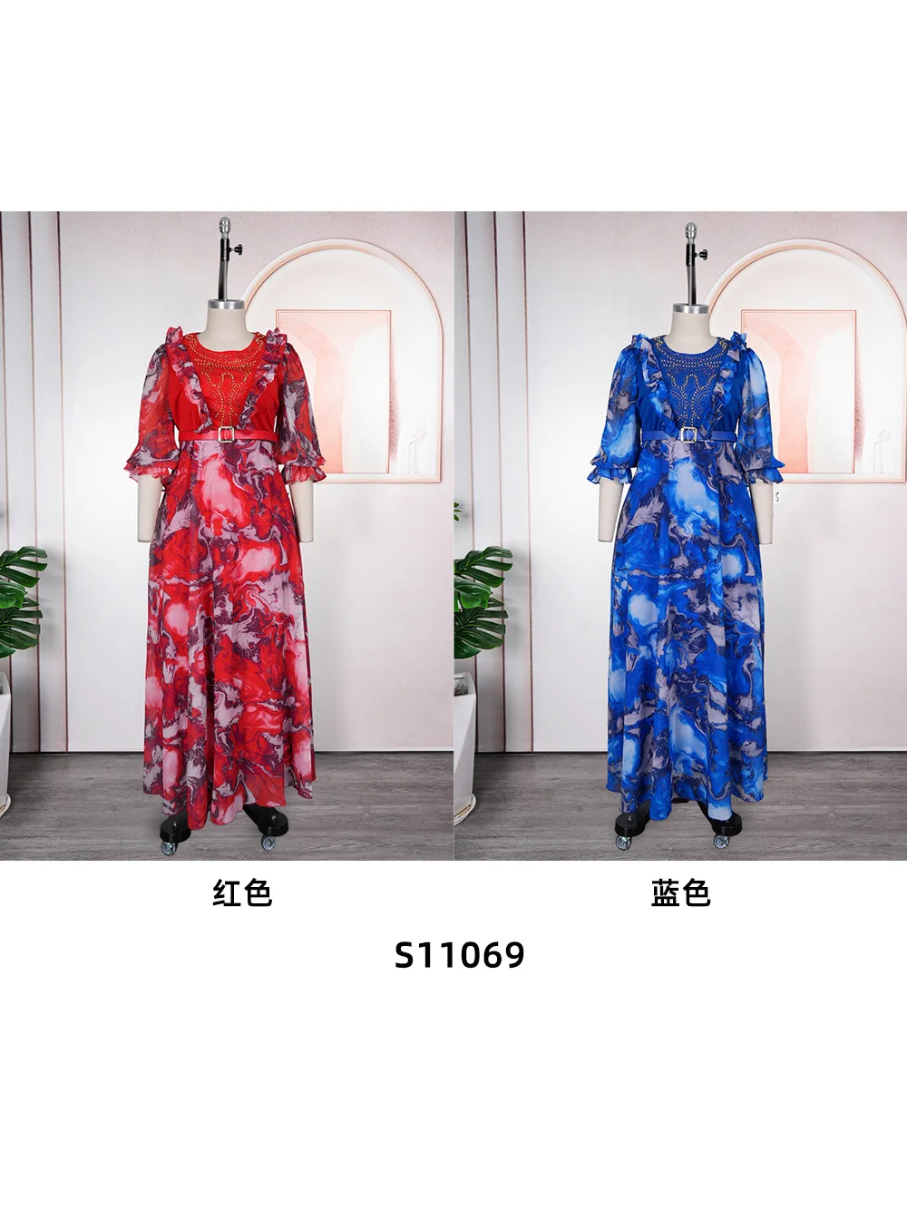 Vestidos de Noche africanos para mujer, vestido largo elegante de fiesta de boda musulmán turco, ropa Ankara para mujer, vestido de lujo de talla grande
