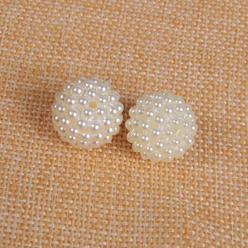 10mm 12mm 15mm Round Loose Bayberry Beads Imitation pearls DIY Necklace&Bracelet Jewelry Craft Making