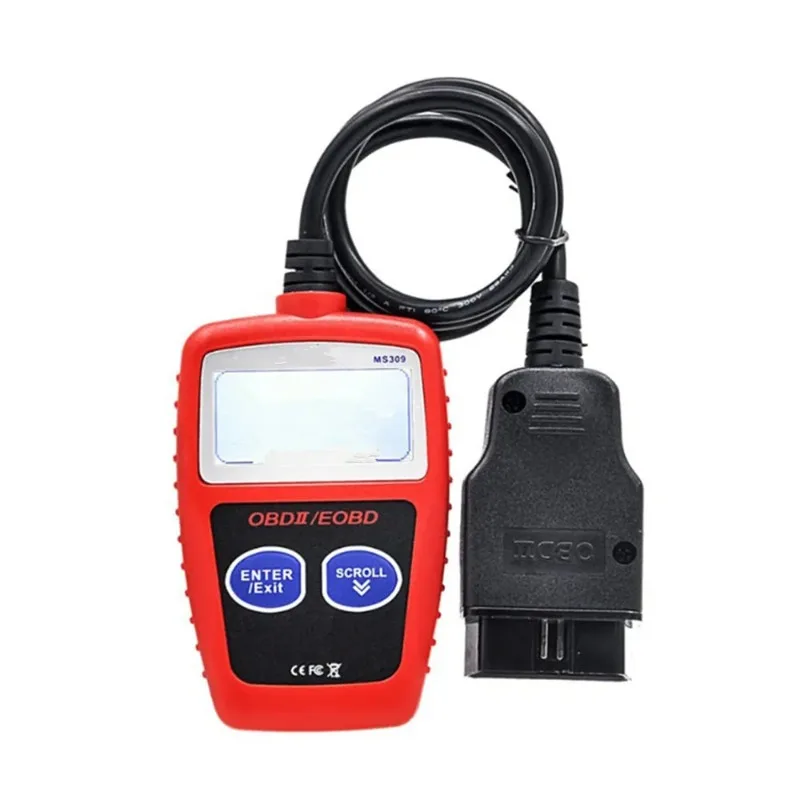 MS309 OBD2 Scanner Car Check Engine Code Reader Fault Scanning Instrument OBDII Automatic Diagnostic Tool Easy And Quick Access