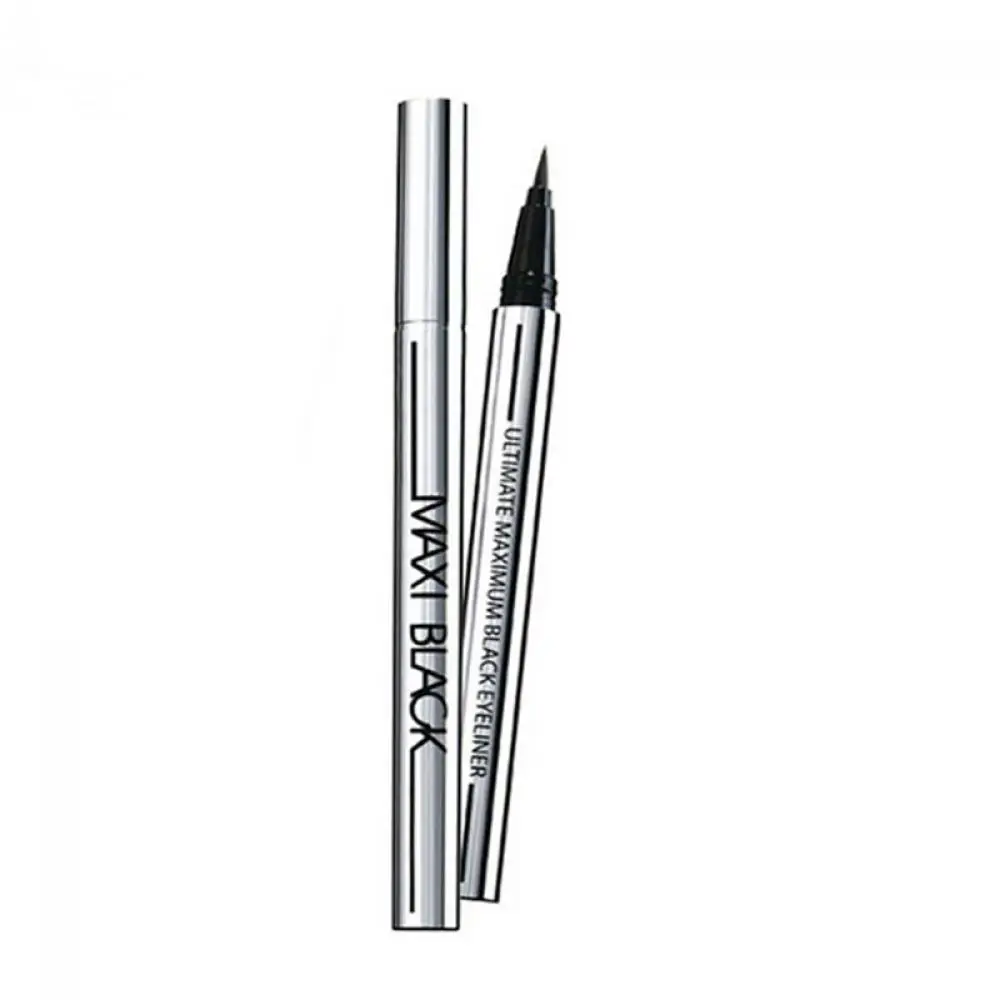 HOT เครื่องสําอางค์กันน้ําแต่งหน้าอายไลเนอร์ดินสอปากกา Extreme Black