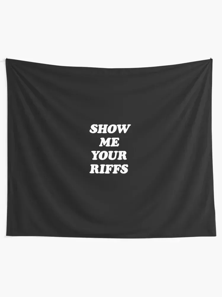 

Sleater-Kinney // SHOW ME YOUR RIFFS Tapestry Korean Room Decor Wall Decorations Decoration Wall For Bedroom Tapestry