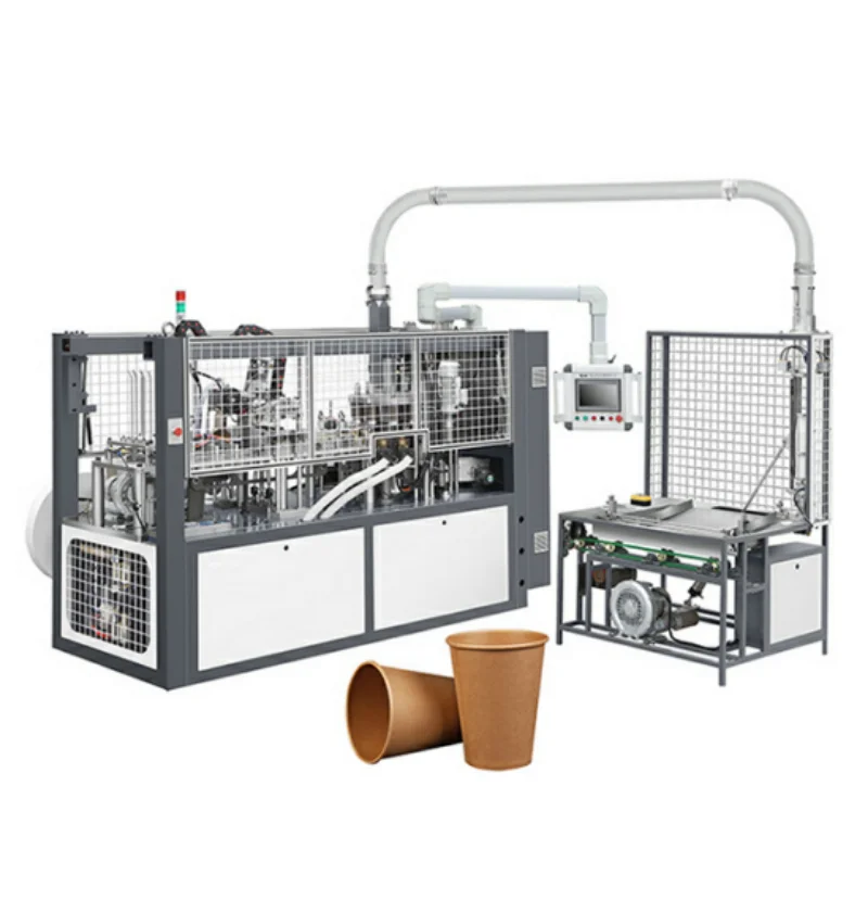 YG YG Automatic Disposable Double Wall 16oz Paper Cup Making Machine Cup Paper 3D Processing Production Line for Saudi Arabia