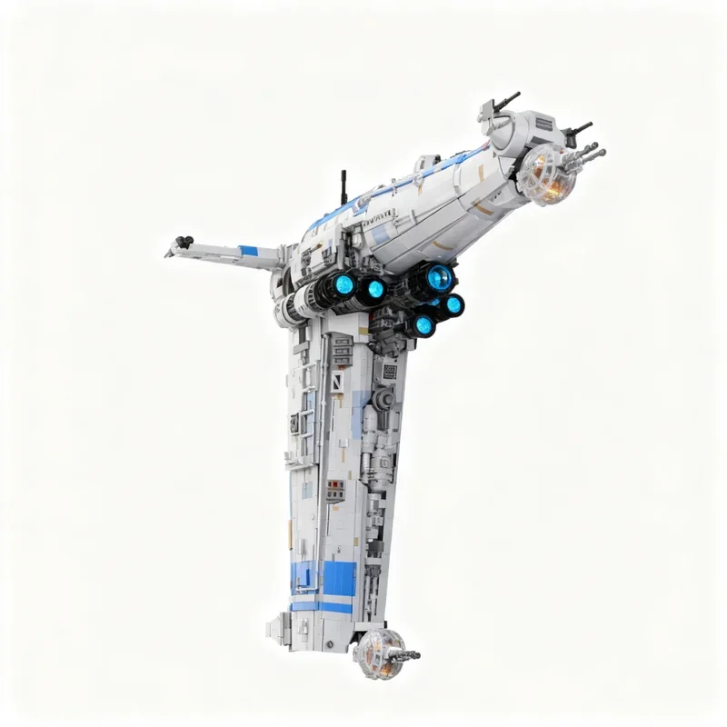 6913PCS MOC Game Series Resistance Bomber Model DIY Creative Ideas Toy Assembly Puzzle Birthday Gift Cartoon Display Gifts