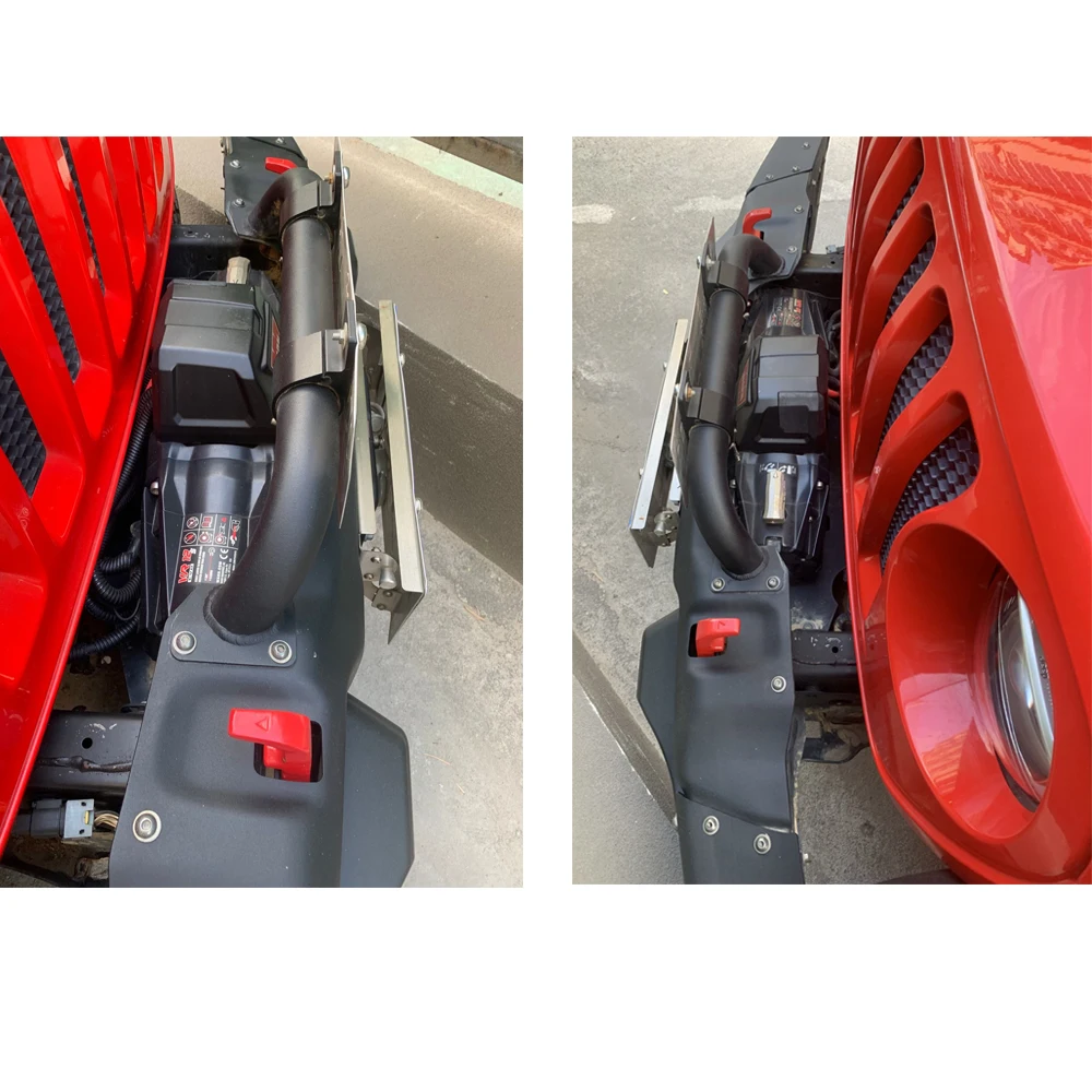 

Bull Bar Bumper Guard for Jeep Wrangler JL 10th Anniversary Front Bumper LANTSUN JL1049-2N