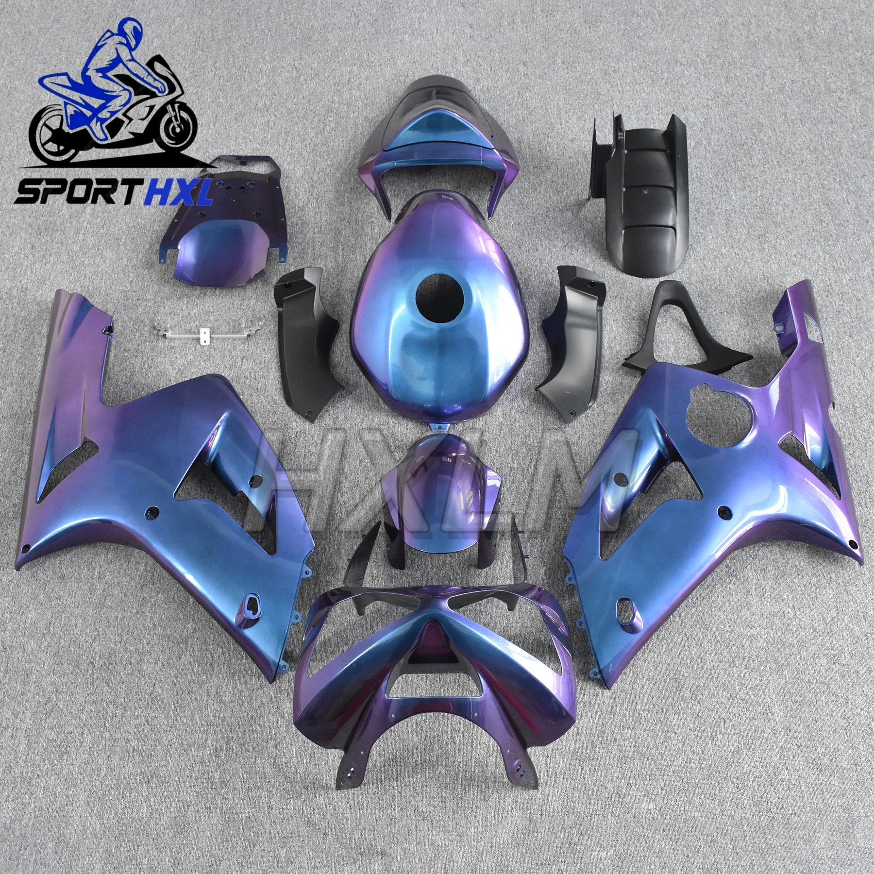 Fairings For KAWASAKI ZX-6R 636 2003 2004 Customized Motorcycle Accessories Injection Fairing Cover Parts Kit ZX6R 03 04
