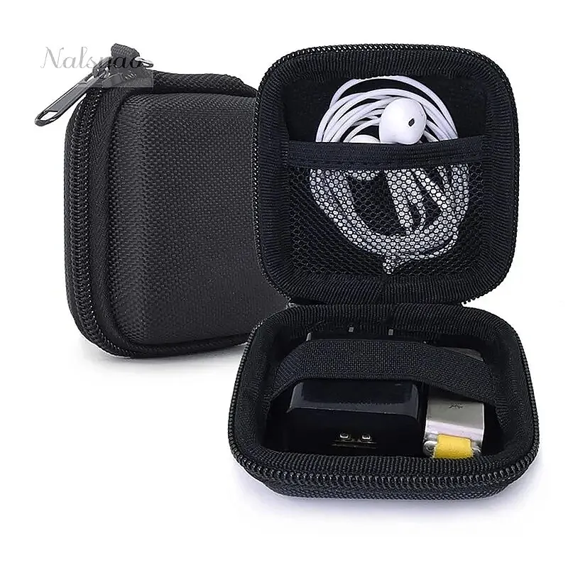 Portable Multifunctional Earphone Storage Organizer Bag Data Cable Digital Gadgets Case For Charger U Disk Protective Cover