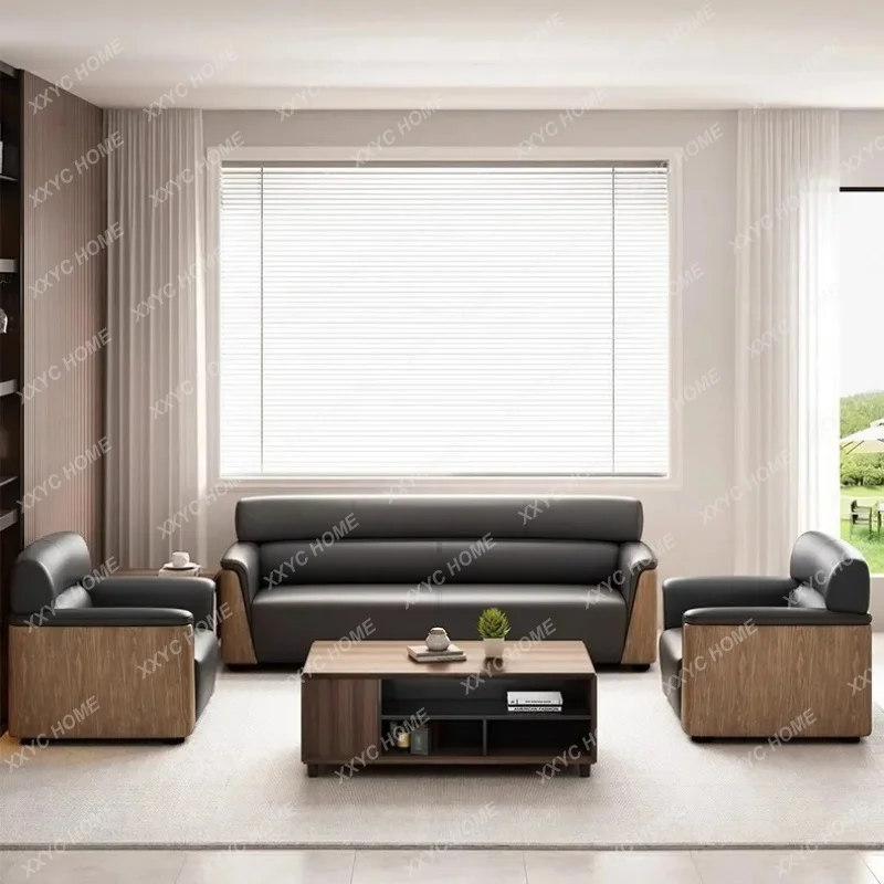XX Meeting VIP Office Sofas Reception Room Area Leisure Office Sofas Minimalist High Modern Office Furniture Ambony