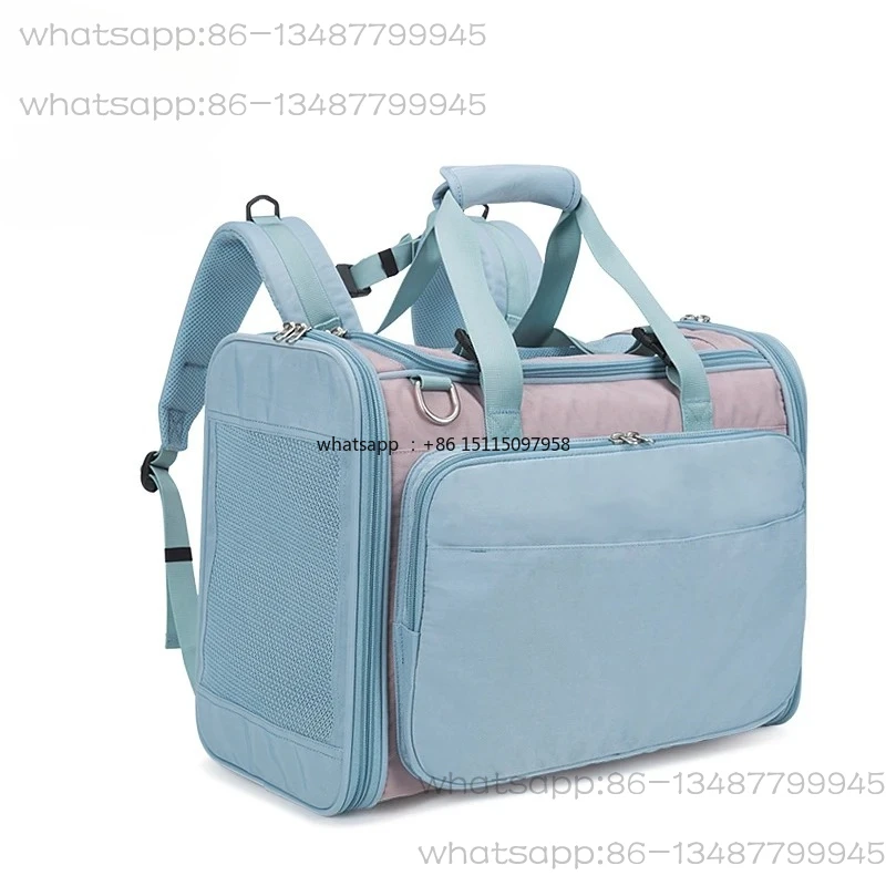 

Waterproof pet tote bag, suitable for dogs and cats, made of high-quality polyester fiber, environmentally friendly