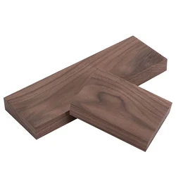 Bordo in legno naturale di noce nera fatto a mano fai da te artigianato in legno massello materiale da intaglio strisce di legno supporto dimensioni personalizzate