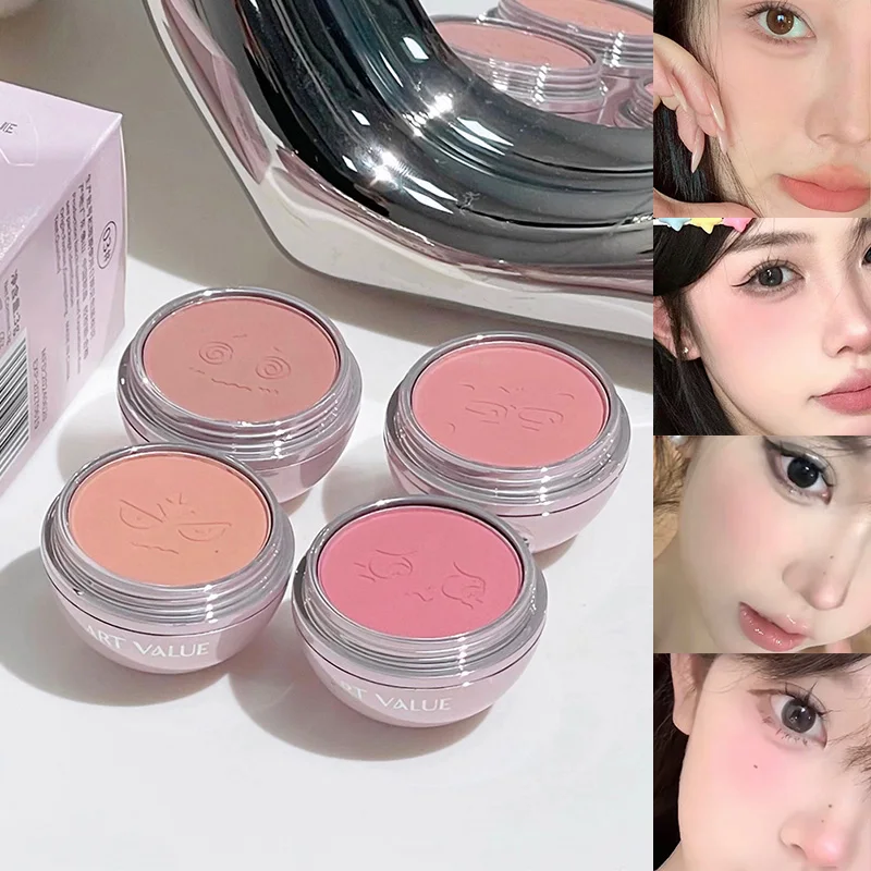 Blush No-Mischief - Uovo per trucco solido multifunzionale per tinta grigio-rosa a bassa saturazione con finitura impeccabile