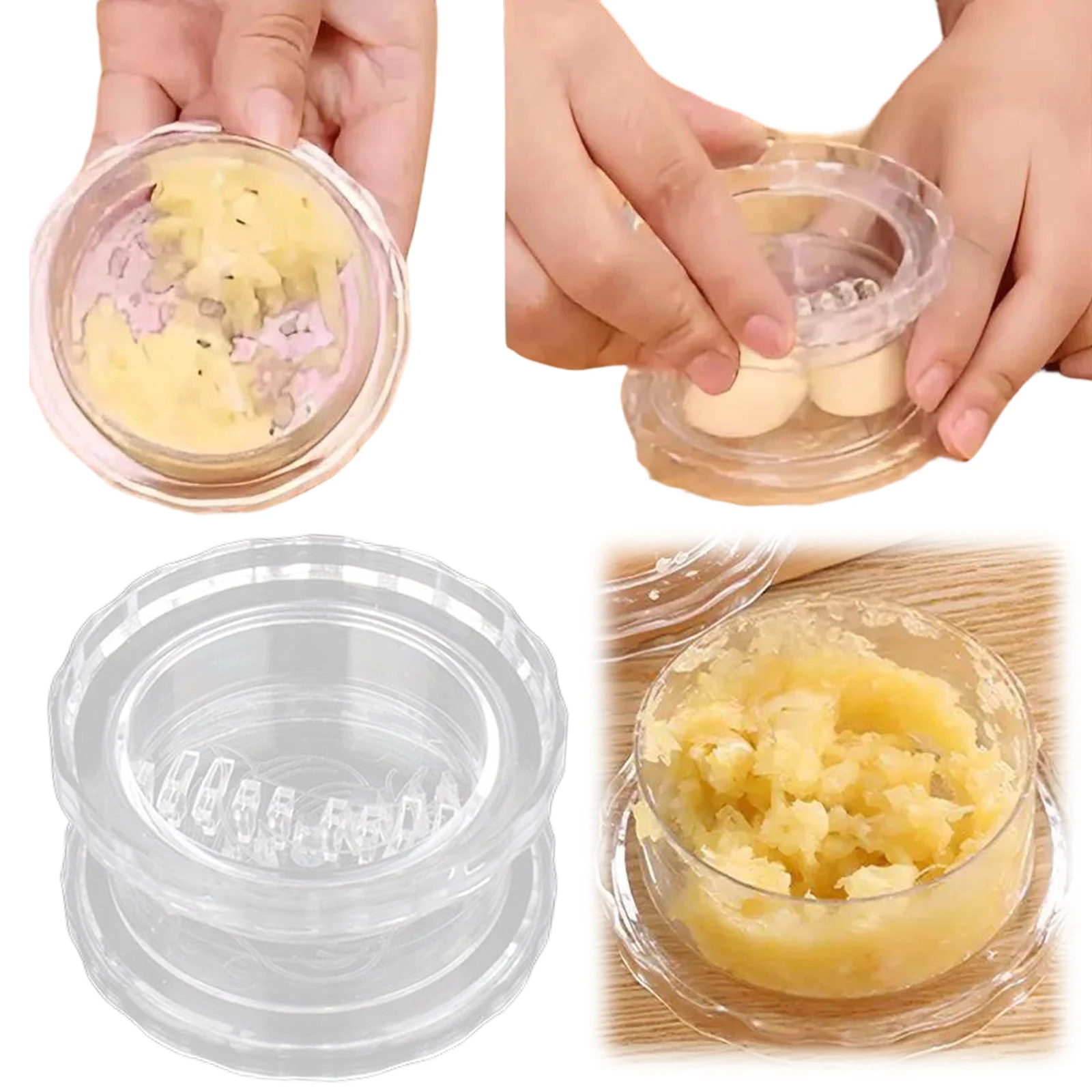 PP Clear Manual Garlic Twister - Kitchen Gadgets Garlic ulasan dan harga