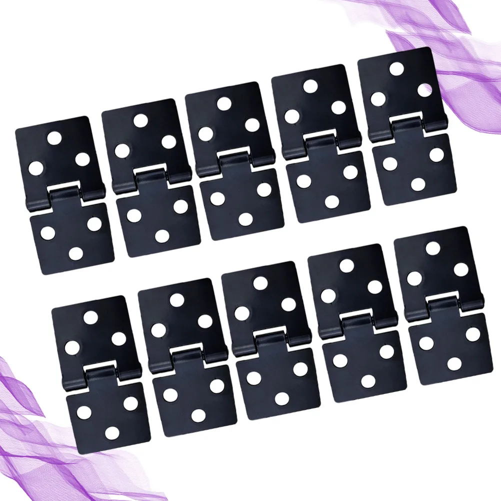 

10 Pcs Thickened Mute Hinges Stainless Steel Noiseless Flat Door Loose Leaf Practical Anti Rust Corrosion Heavy Duty Furniture
