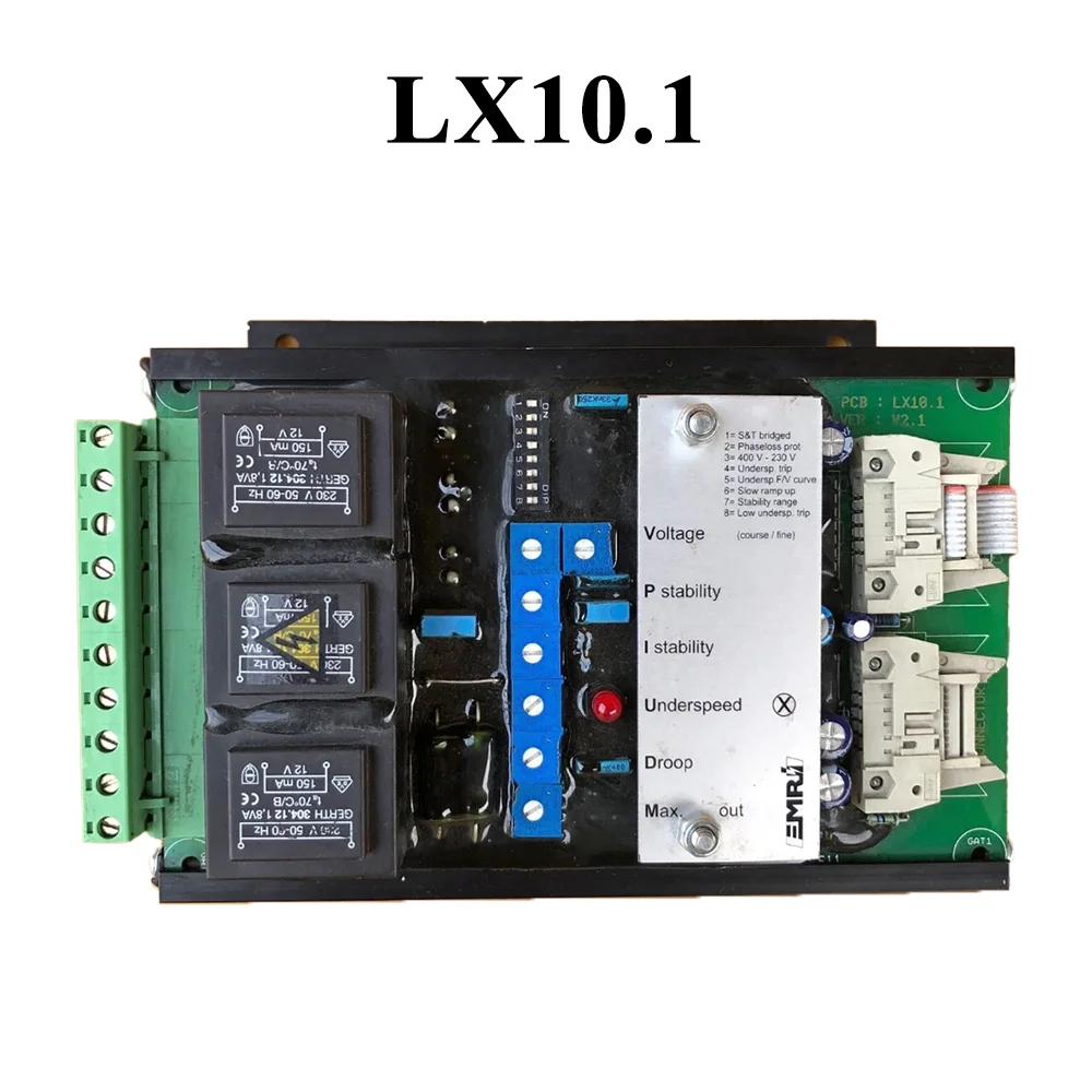 

LX10.1 EMRI оригинальный автоматический регулятор напряжения AVR, стабилизатор генератора для запасных частей дизельного генератора