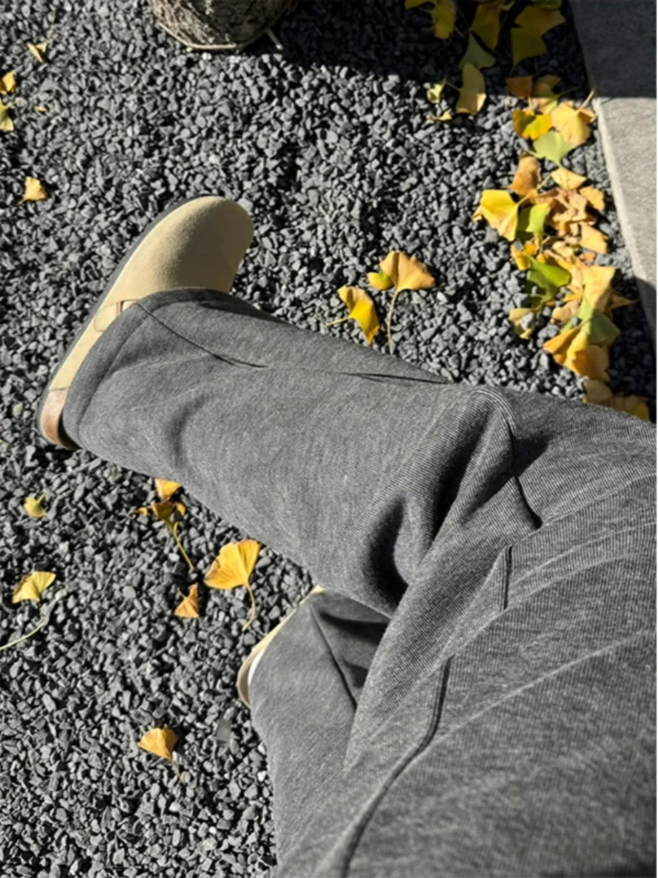 American Retro Solid Color Casual Sweatpants for Women, Straight-Leg, Loose, Versatile, Lazy Style, Essential for Early Morning Workouts, Glutinous Rice Pants