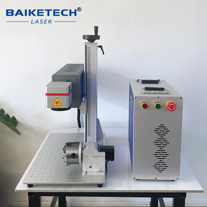 Source/Domestic Metal Pipe CO2 Laser Marking Machine, Suitable for Wood/Leather/Plastic